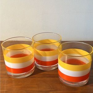 Georges Briard Rocks cocktail Glass tumbler MCM